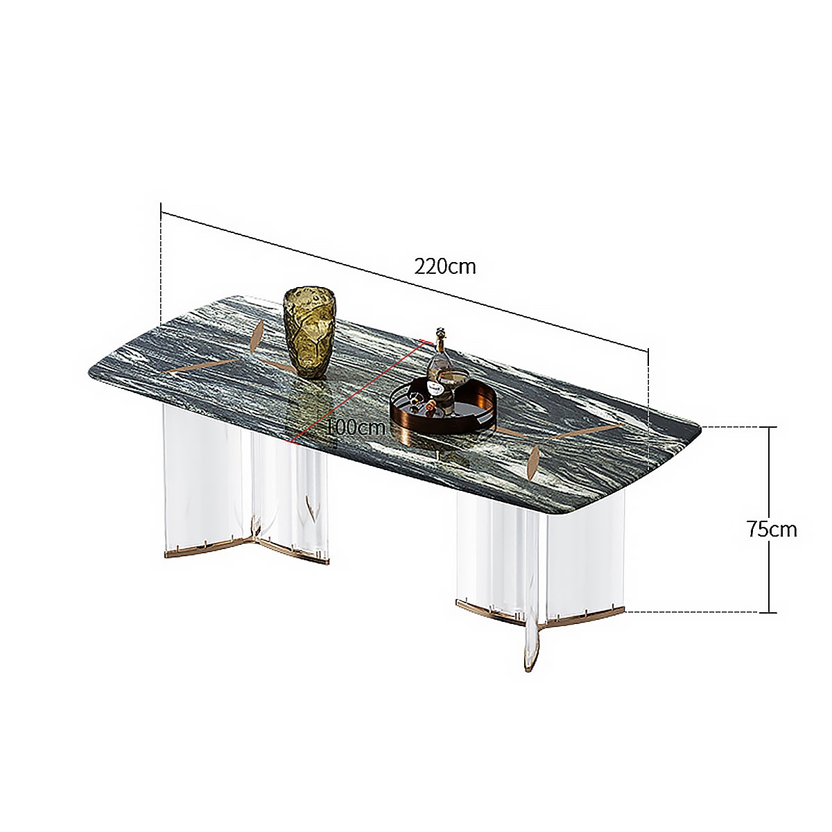 Cloud tea table