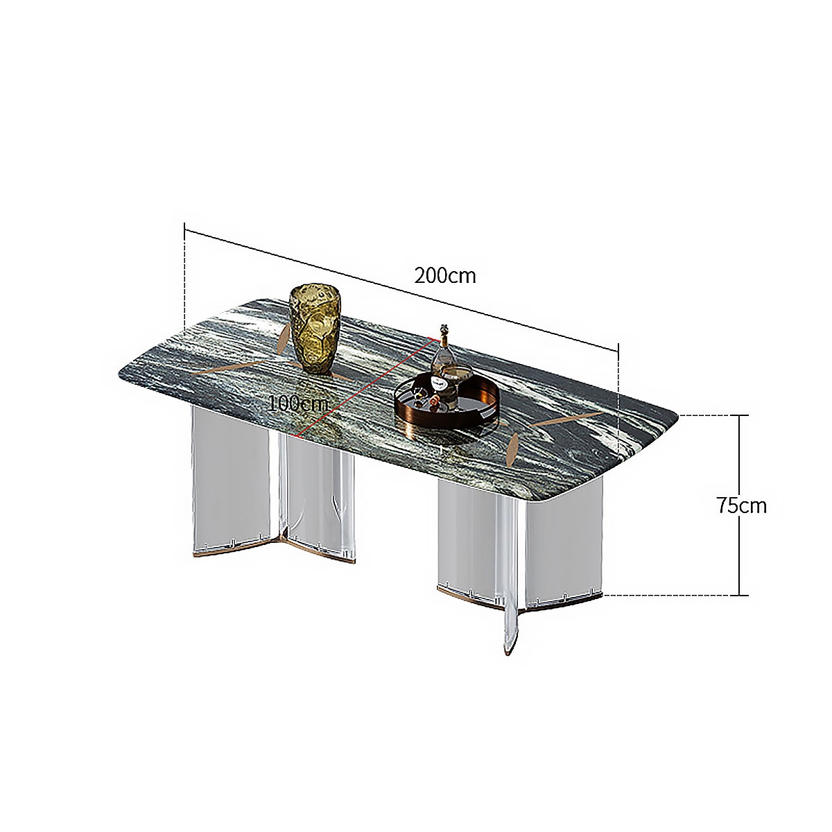Cloud tea table
