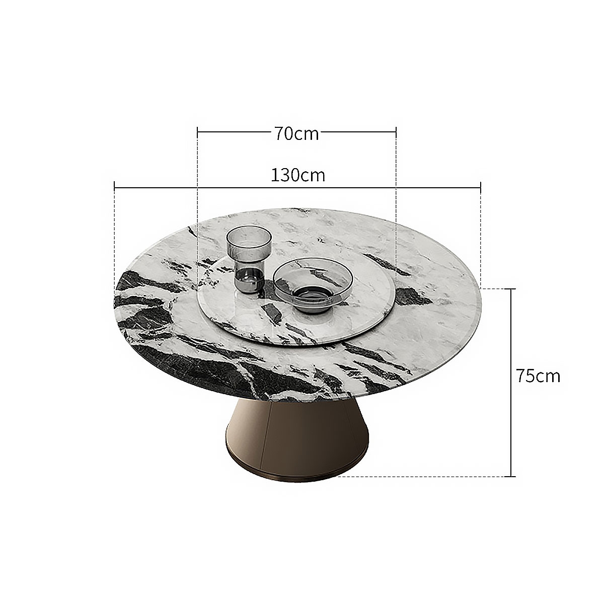 Tactful tea table