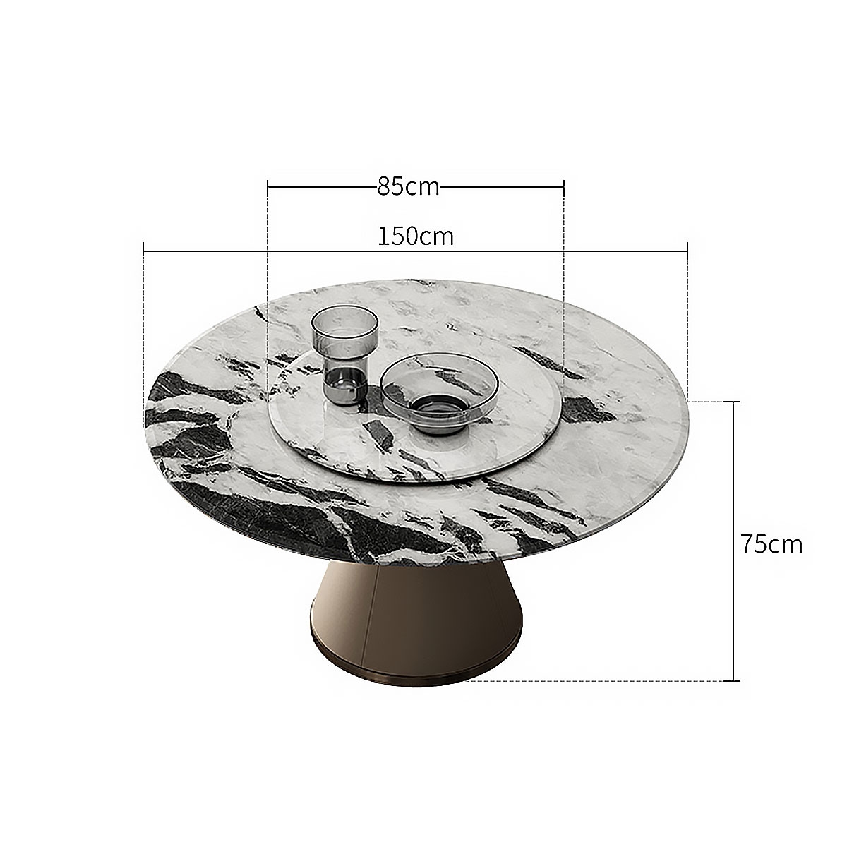 Tactful tea table