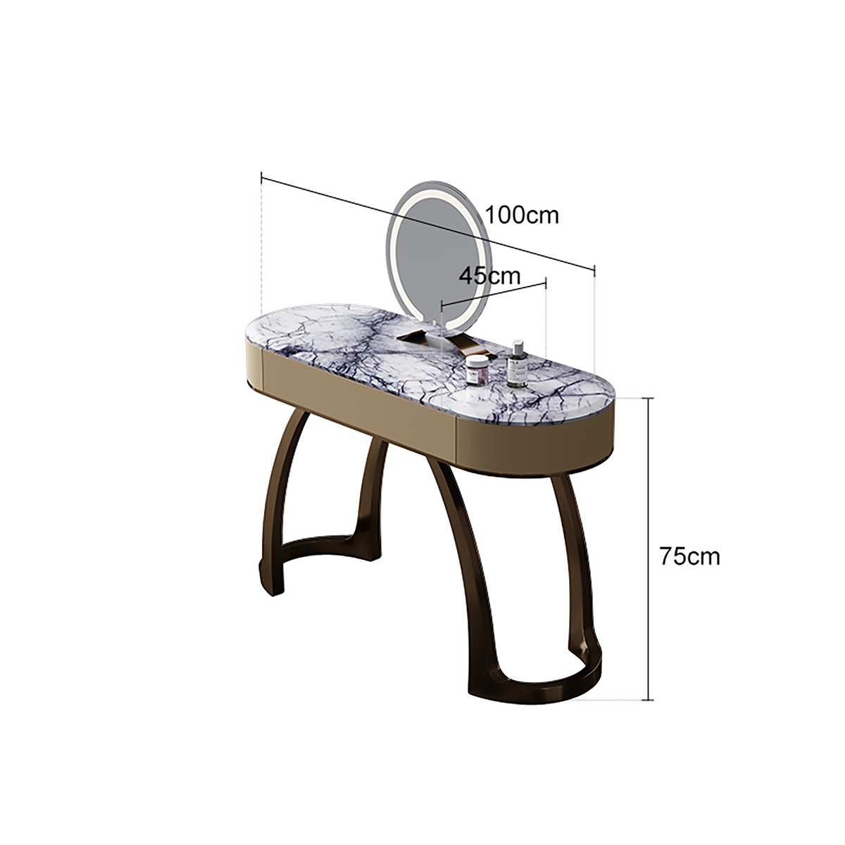 Arc Dressing table