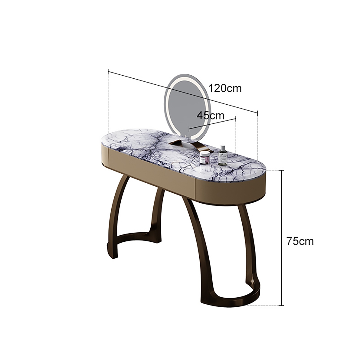 Arc Dressing table